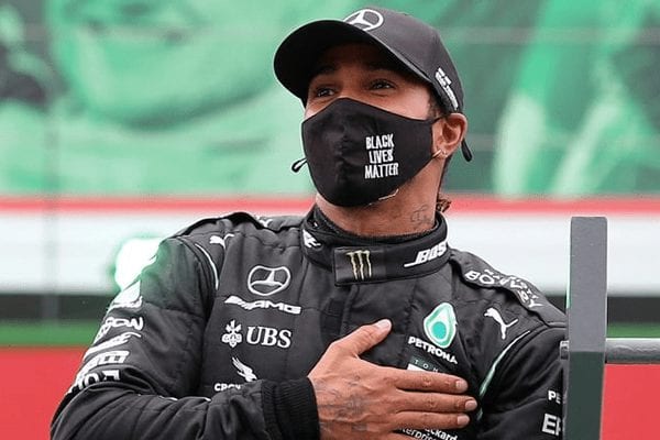 F1 Race-Lewis Hamilton