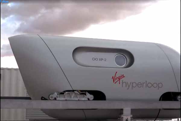 First Hyperloop Travel with Passengers