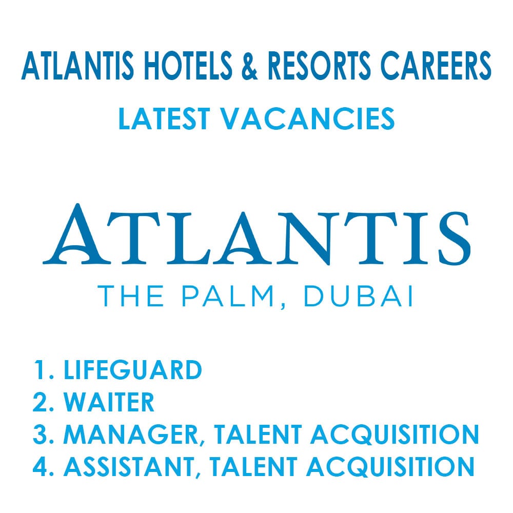 Atlantis Bahamas Job Openings - The Sutr Ocean