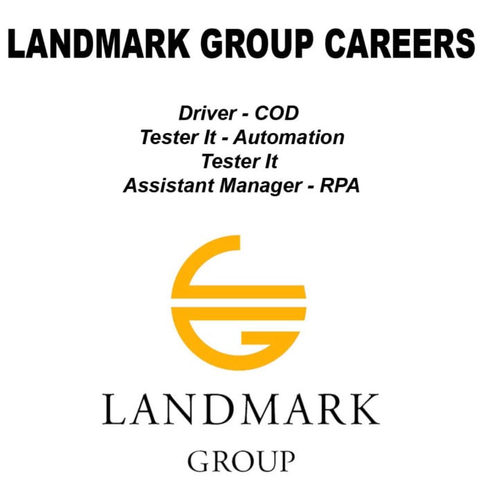 Latest Jobs At Landmark Group