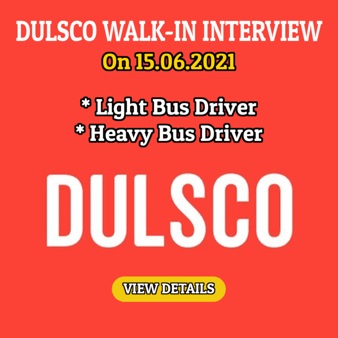 DULSCO Walk In Interview